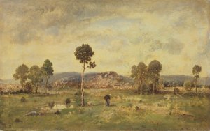 Paysage avec un pin, 1864